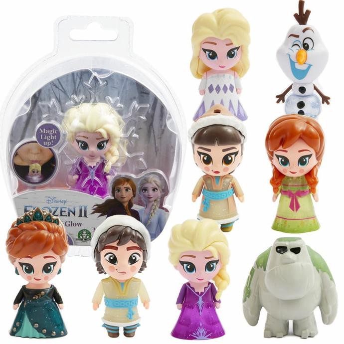 Disney Frozen 2 Whisper and Glow Affichage HOUSE & Figurine OLAF Entièrement neuf dans sa boîte 