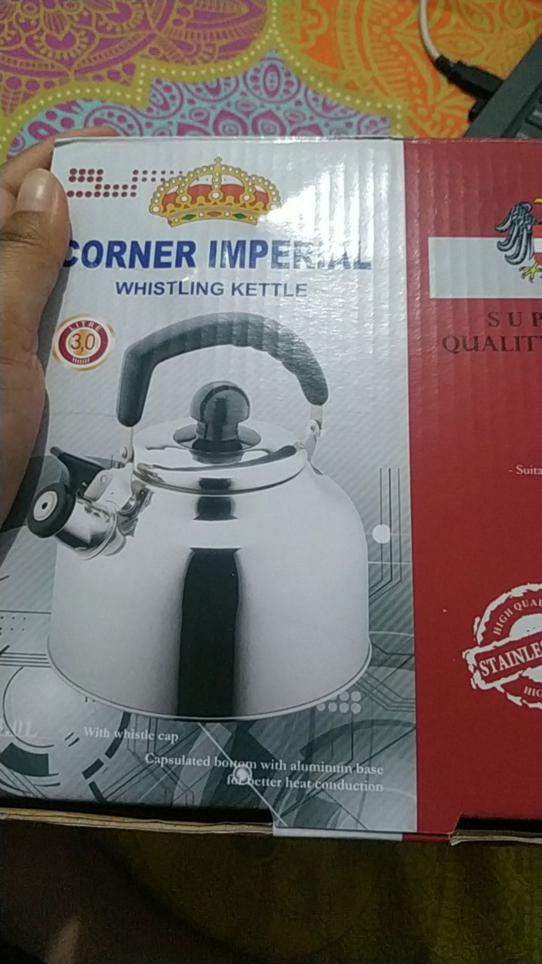 Teko Kettle Bunyi Siul Imperial 3liter,4liter