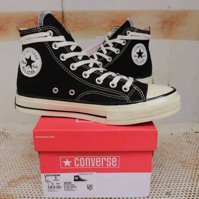 TERMURAH Sepatu Pria Converse 70s John Varvatos High Black Egreet Premium Import Vietnam