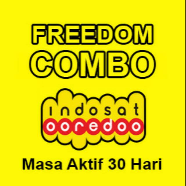 Indosat Freedom Combo 12GB 24GB 38GB 82GB