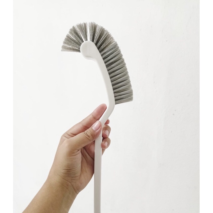 Sikat Toilet Sikat WC Putih Abu