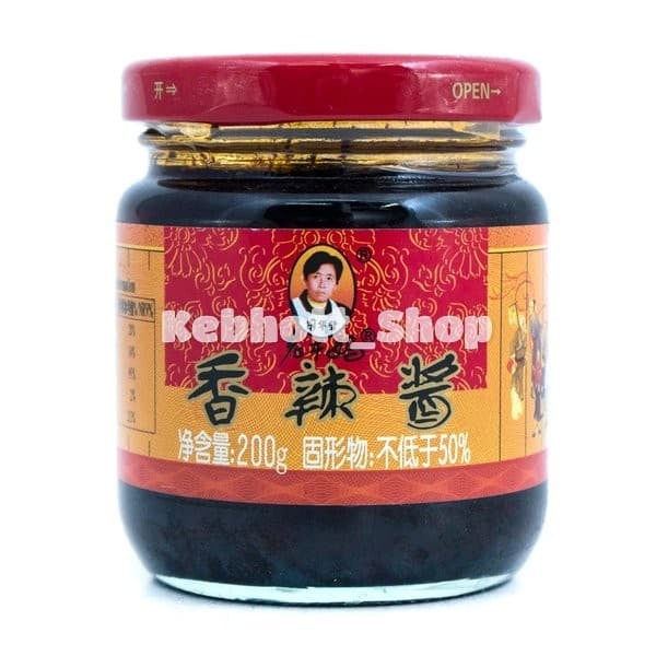 

Laoganma Spicy Bean Paste Sauce | Lao Gan Ma Sambal dgn Kacang Kedelai