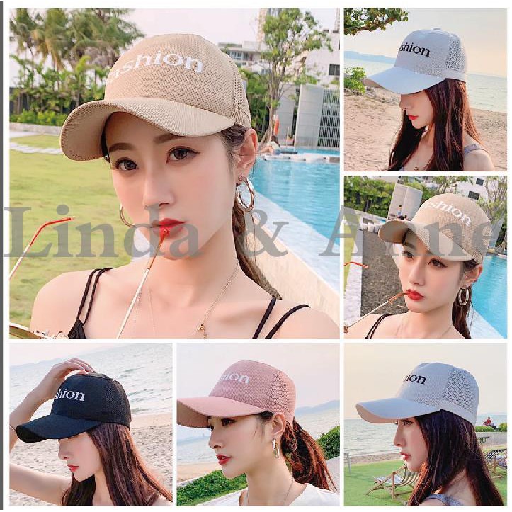 [COD]Topi Baseball Wanita Gaya Korea Motif Fashion / Topi Baseball Motif Fashion Import