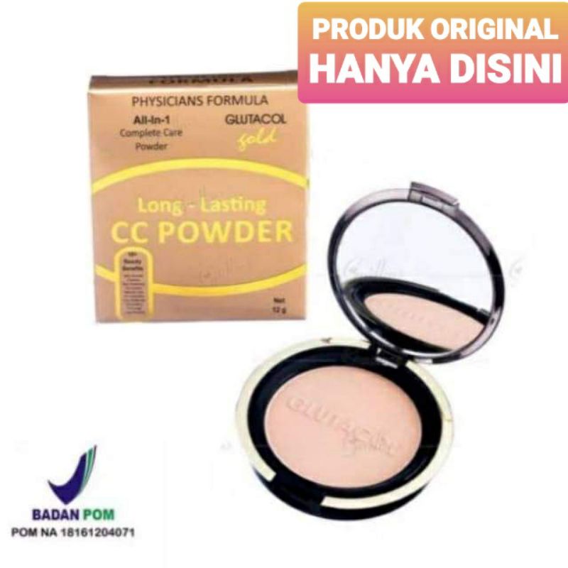 [ORI] Bedak Glutacol Gold//ANTI SINAR UV/BEDAK ARTIS