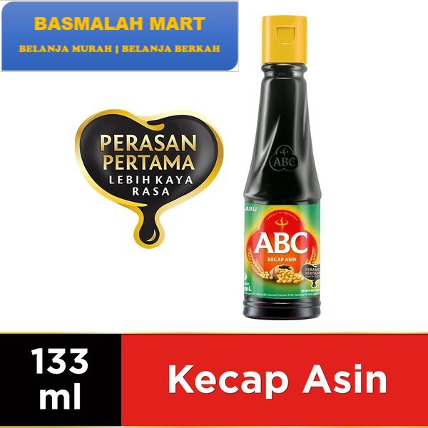 

ABC Kecap Asin 133 mL (Ilham Berkah Mart)