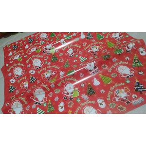 

kertas kado natal christmas santa claus murah tebal besar bagus