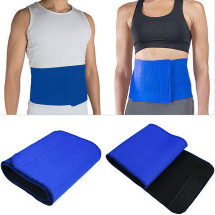 Waist Support Pelindung Pinggang Deker Belt Slimming Body Korset Pelangsing Perut Stagen Olahraga Shopee Indonesia