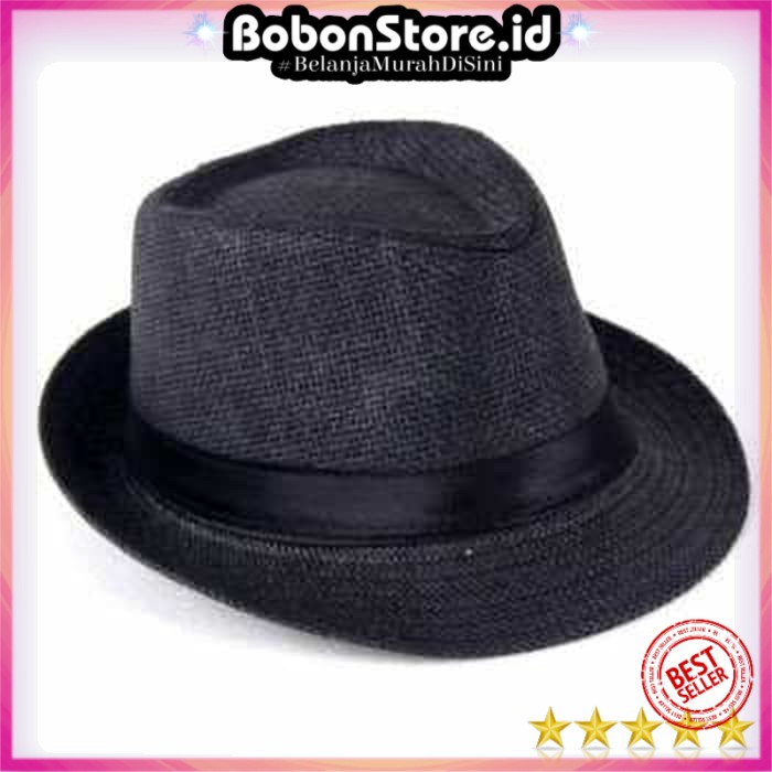 Topi Laken Jazz Vintage / Fasion pria / Topi Mafia