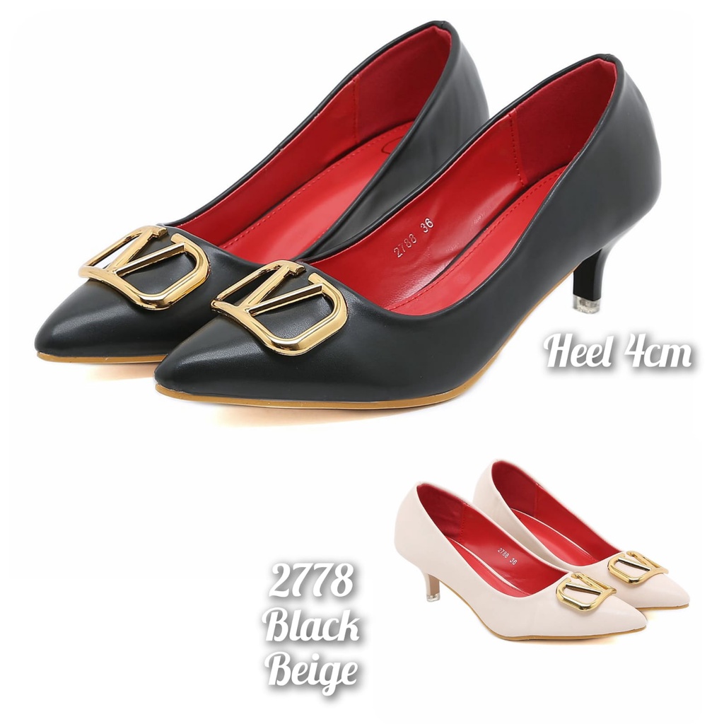 NEW ARRIVAL!!!  SEPATU WANITA IMPORT TERMURAH HEEL VELEN  Kode: 2788