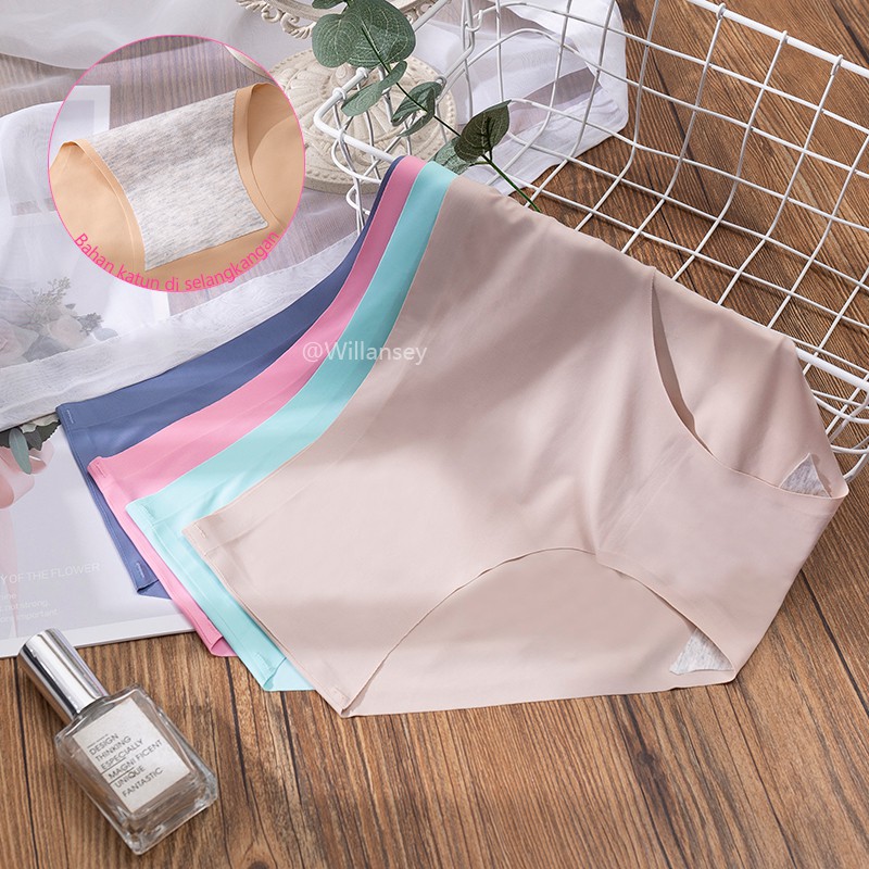 [✅COD] Celana Dalam Wanita Premium Quality CD Seamless Halus Tanpa Jahitan Pkaian Dalam Grosir-1