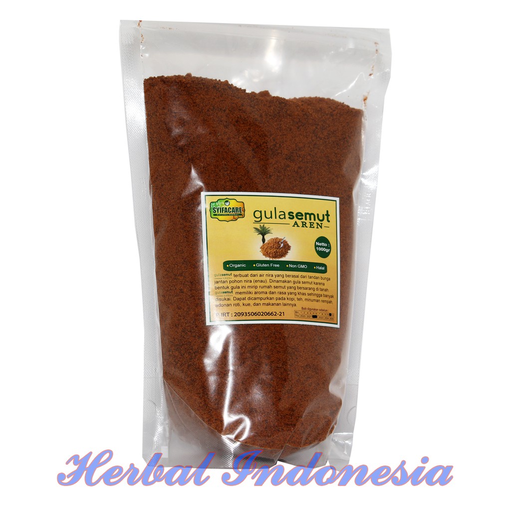 Gula Semut Aren Syifacare | Gula Aren Organic 1 Kg Asli Original