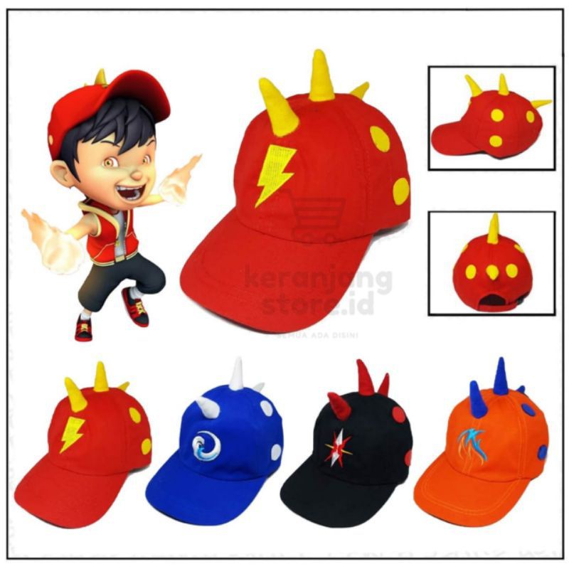 TOPI ANAK BOBOBOY BOBOIBOY TOPI ANAK LAKI-LAKI DAN PEREMPUAN