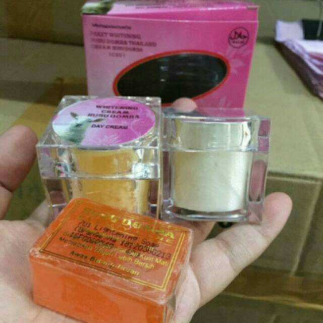 Cream wajah susu domba Original Thailand