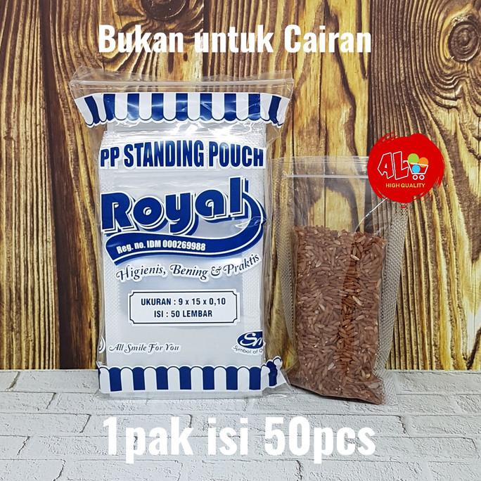 Standing Pouch 9x15 / Plastik Klip Ziplock Kemasan Berdiri Bening