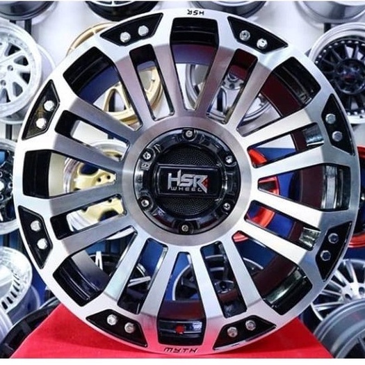 HSR Wheel Velg Mobil MYTH05 Ring 20 Velg Racing R20 CRV Almaz Outlander Captiva Terbaru