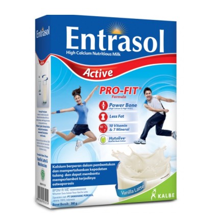 

Entrasol Active Vanilla Latte 350gr