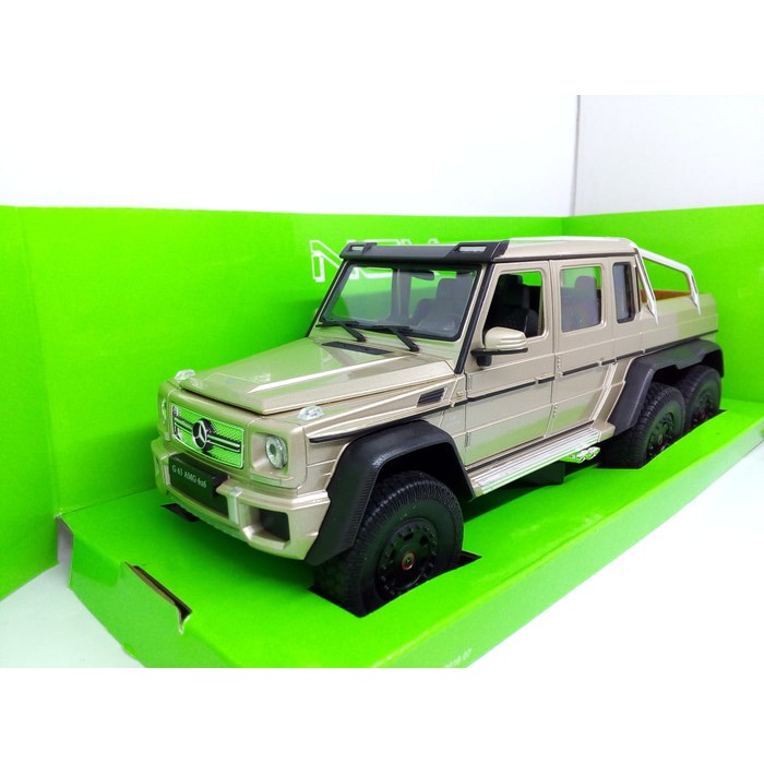 Diecast Miniatur Mobil Mercedes-Benz G 63 AMG 6X6 Diecast Welly Murah