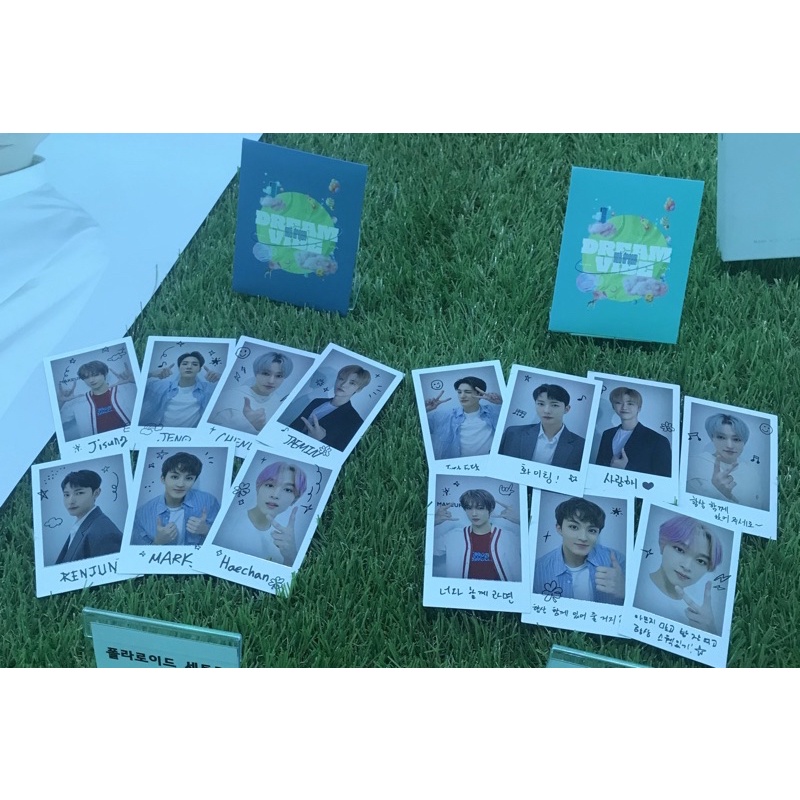 Polaroid nct dream exhibition dream vibe