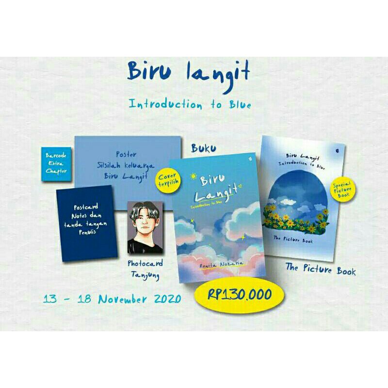 Buku Novel Biru Langit/renita nozaria