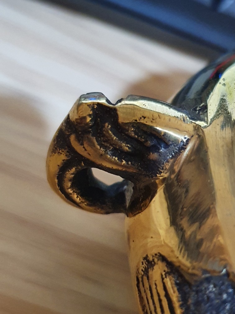 Hiolo Tempat Bakar Dupa/buhur/kemenyan Naga Kuningan