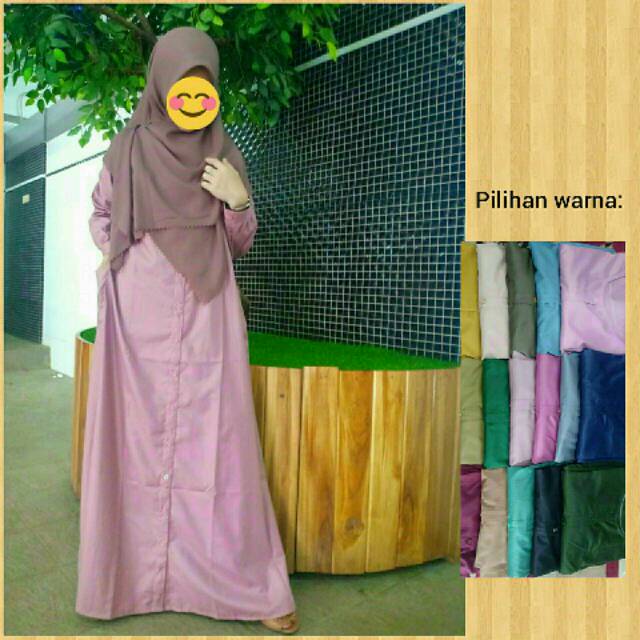 Gamis Toyobo Aruna Full Kancing