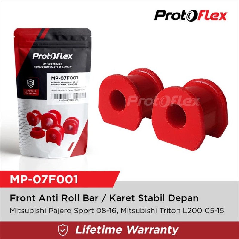 Protoflex Karet Stabil Depan Pajero Sport 08-16 Triton 05-15