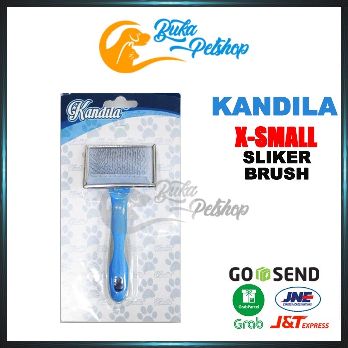 Sisir Kucing Anjing KANDILA SLIKER BRUSH X-Small