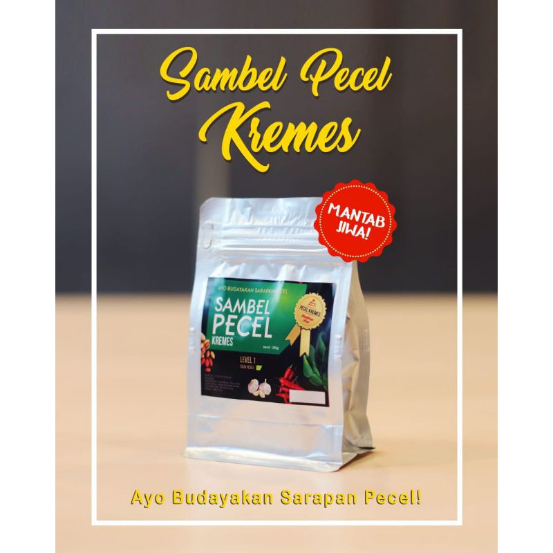 

Sambel Pecel Kremes Madiun Level 1 400 gram