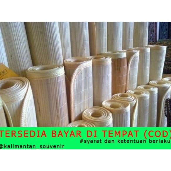 Lampit Rotan Saburina 200x300, Tikar Rotan Kalimantan, Karpet Rotan