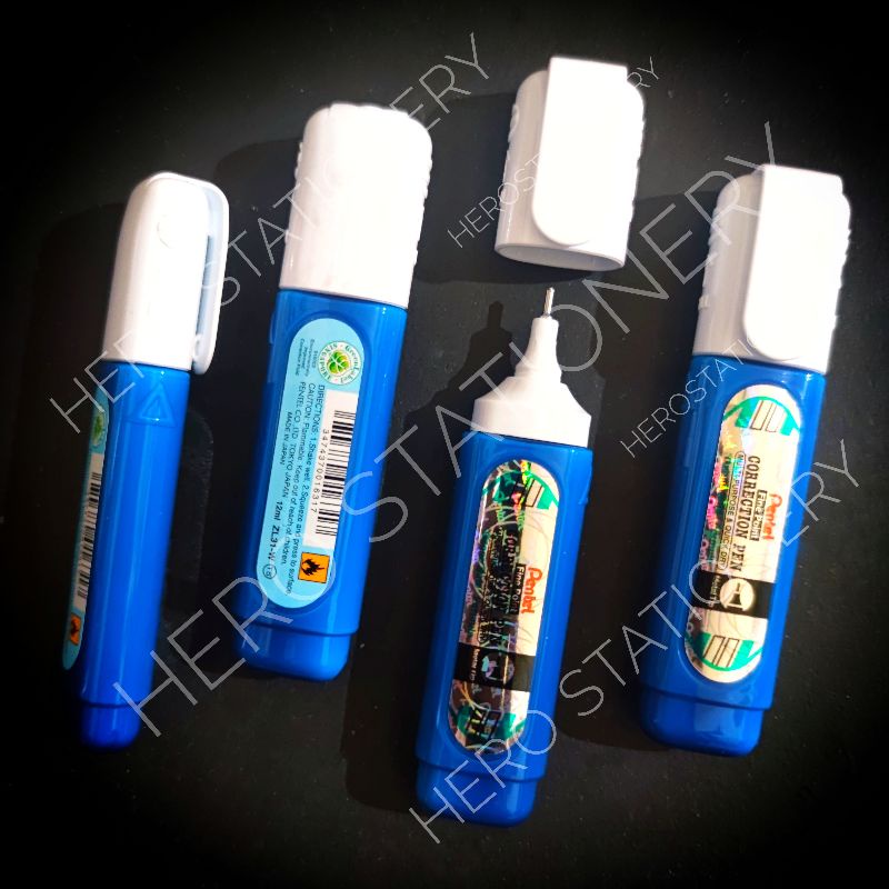 

Correction fluid penghapus cair pentel metal tip ozone safe formula