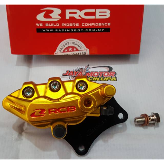 Kaliper depan RCB Satria Fu warna Gold