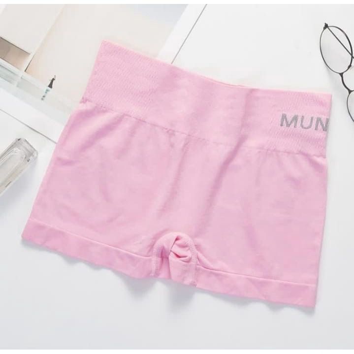 [ LINGERIE MASTER ] - (C-8) Munafie Boxer Wanita / Korset Wanita / Celana Dalam Wanita / UnderPants Korset CD high quality-C-8 Pink