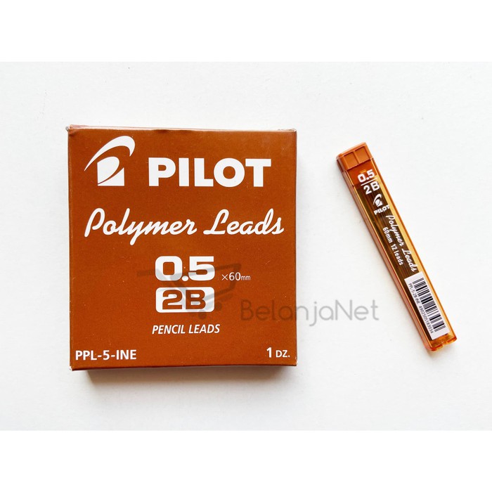 Refill | Isi Pensil Mekanik Pilot 2B 0.5 mm [1 LUSIN]