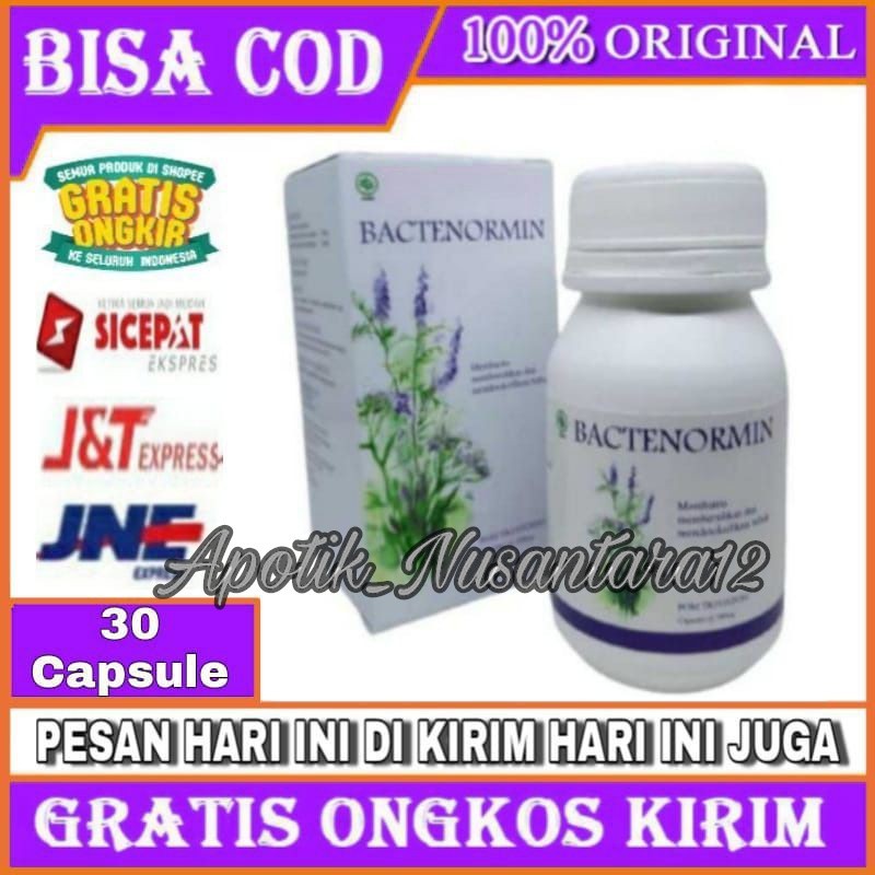 Bactenormin Asli 100% Original Obat Parasit Tubuh Asli Herbal