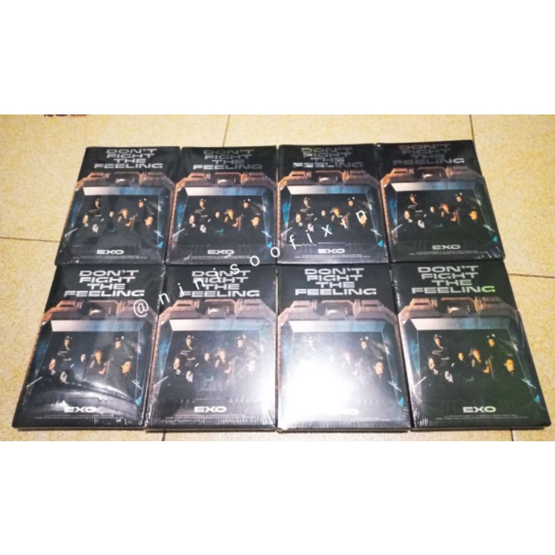 ALBUM EXO DON'T FIGHT THE FEELING
