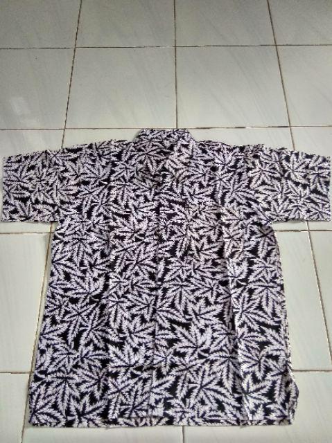 Diskon Besar Besaran Kemeja Batik Pria Lengan Pendek Pekalongan