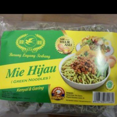 

Mie Hijau Burung Layang Terbang 130gr
