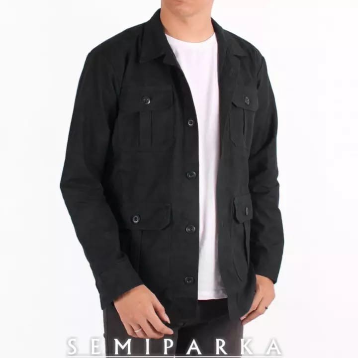 Adams Jaket_Semi Parka Pria SK2