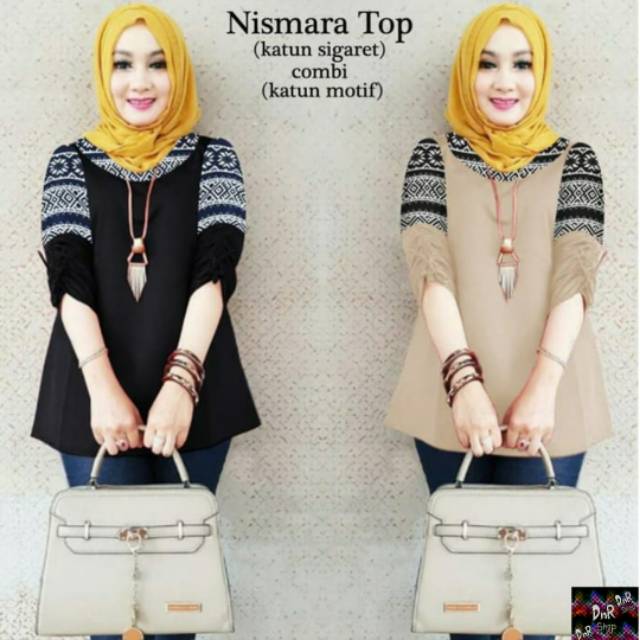 baju atasan muslim wanita,baju muslim wanita motif,baju muslim terkini