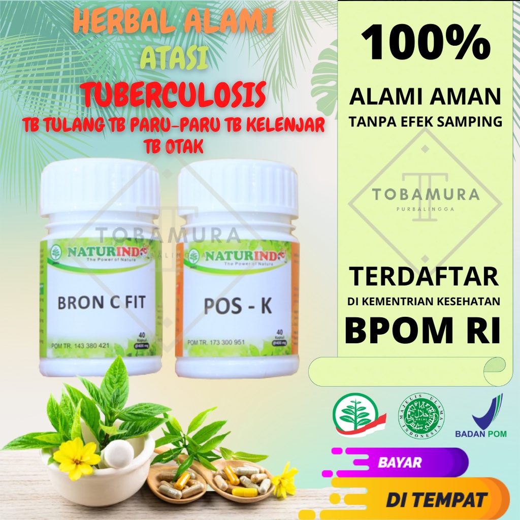 Obat TBC Herbal Tuberculosis TB Paru Kelenjar Otak Ampuh Alami BPOM De Nature Naturindo