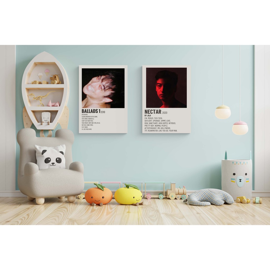 Poster JOJI - Ballads 1 - Nectar - hiasan dinding dekorasi rumah