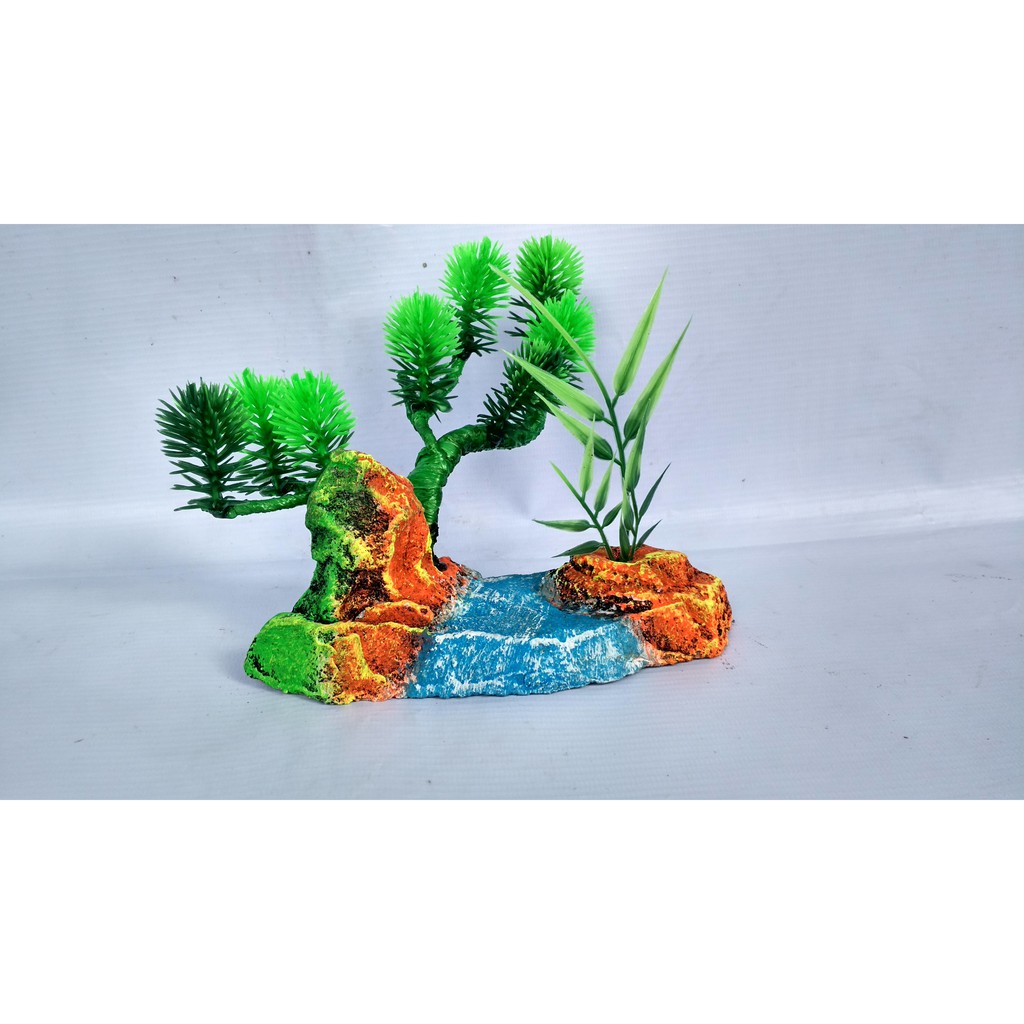 Hiasan Aquarium Model Pohon Batu Shopee Indonesia
