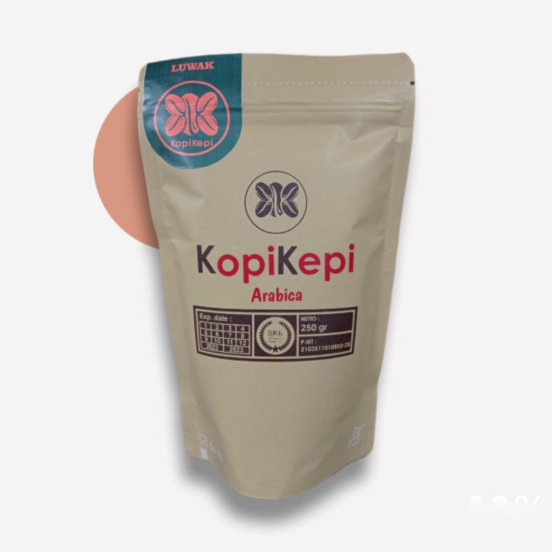 

Kopikepi Arabica Luwak 250gr
