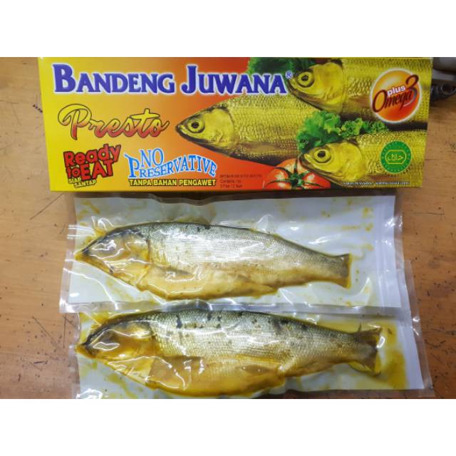 

Bandeng Presto Juwana 1 Box Isi 2 200gr / Bandeg Juwana