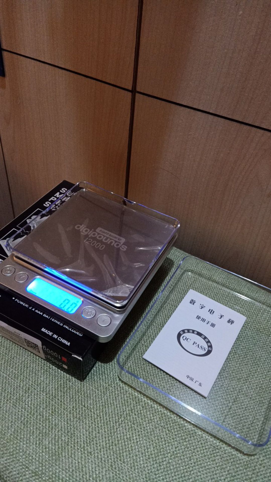 Timbangan Dapur Mini Digital Platform Scale 1kg 0.1g I2000<br />masak Resep Akurat Timbang Ukuran Berat