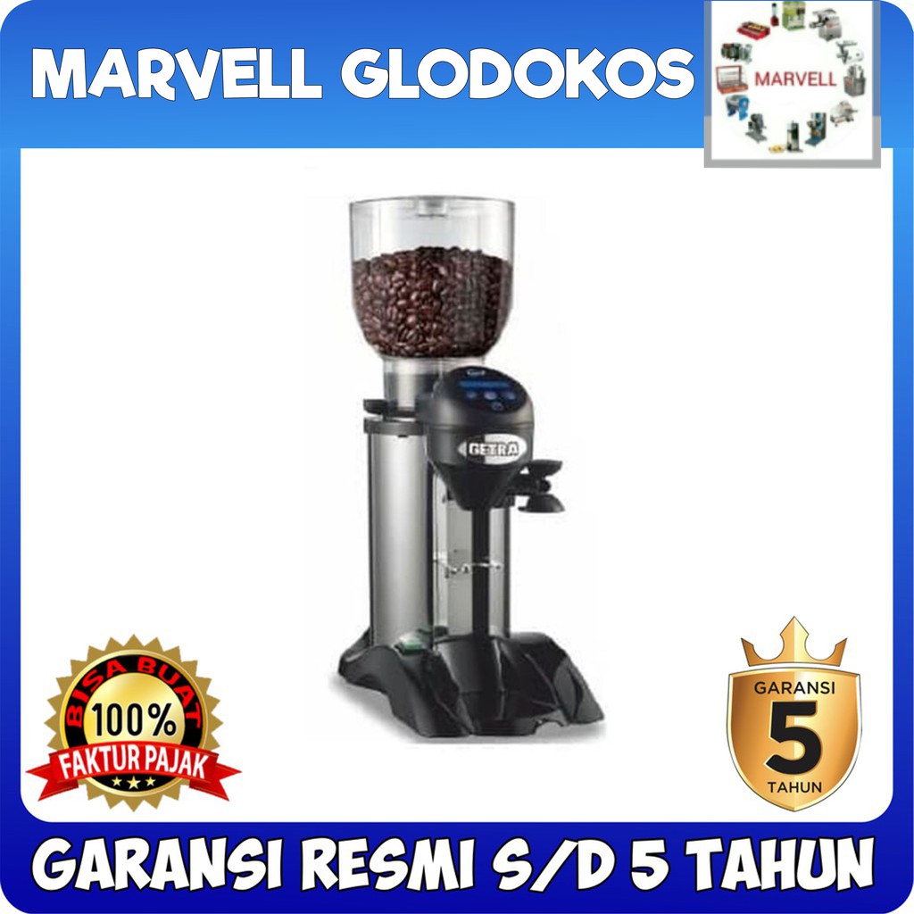 COFFEE GRINDER GETRA MARFIL TRON INOX MESIN GILING BIJI KOPI ORIGINAL GARANSI RESMI