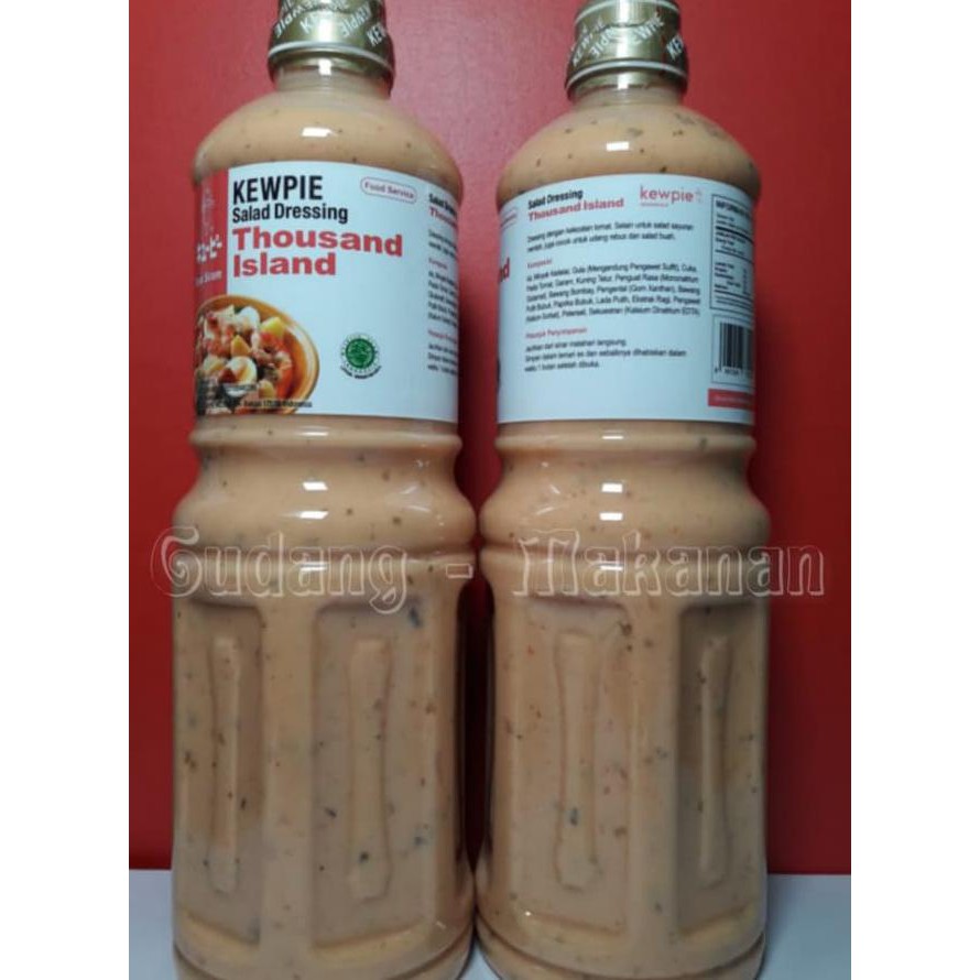 

V7RL KEWPIE SALAD DRESSING THOUSAND ISLAND 1 LITER - PACK STANDARD G981