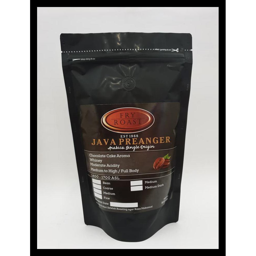 

Kopi Arabika Java Preanger 500 Gram Biji Dan Bubuk - Biji Obral