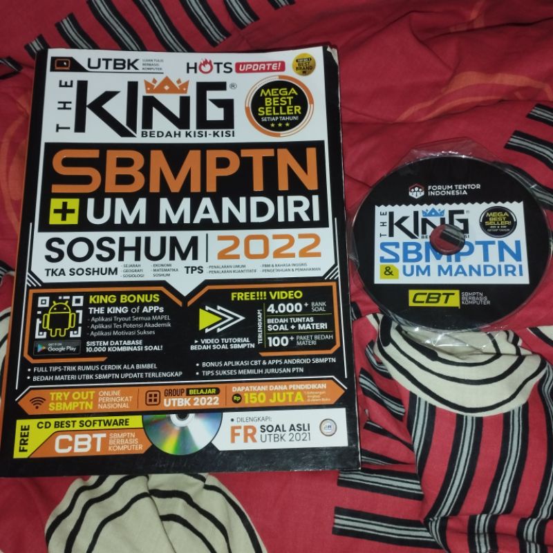 PRELOVED BUKU UTBK// PRELOVED BUKU SBMPTN SOSHUM //PRELOVED BUKU THE KING SOSHUM
