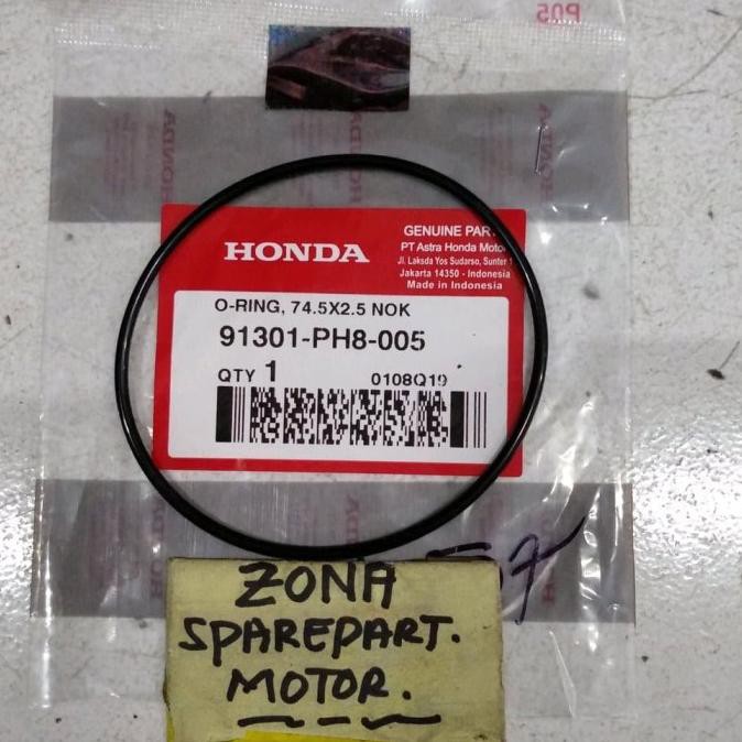 Premium Oring Tutup Noken Supra 125 Helm In Supra FI AHM 91301 PH8 005 Kualitas Oke